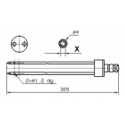 Fomaco 2xL305 Injector Needles